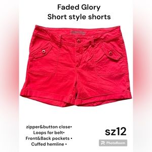 𝓕𝓪𝓭𝓮𝓭 𝓖𝓵𝓸𝓻𝔂 𝓡𝓮𝓭 𝓢𝓱𝓸𝓻𝓽 𝓢𝓱𝓸𝓻𝓽𝓼